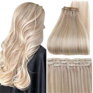 Blonde Hair Extensions Clip-in